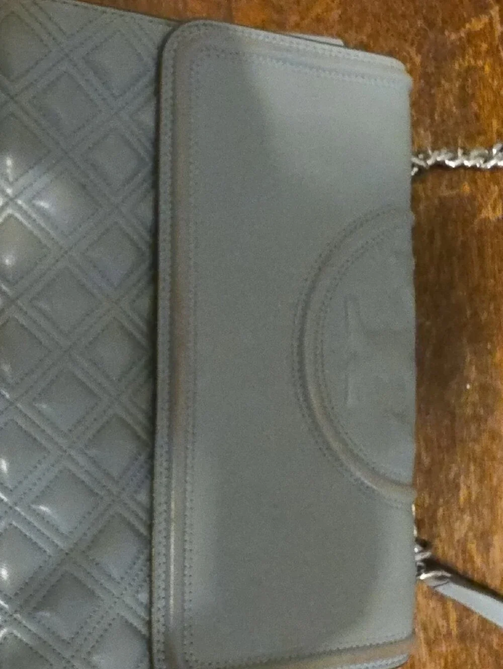 Tory Burch Fleming Shoulder purse with a tassel